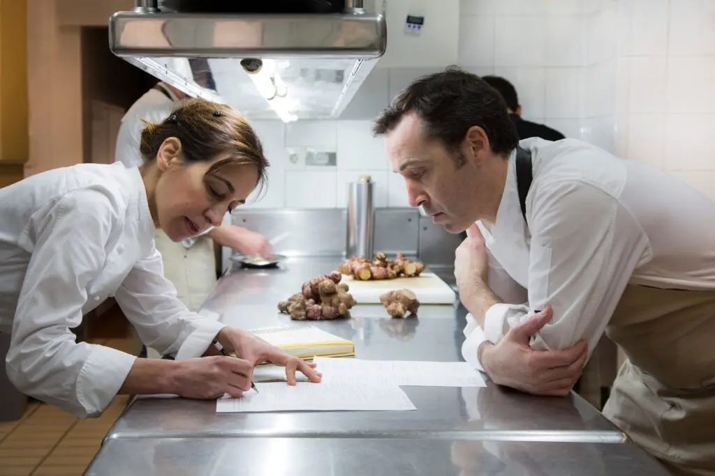 Equipo de cocina Ca l’Isidre